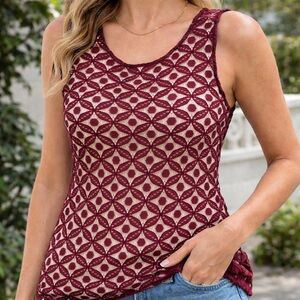Lace Sleeveless Top